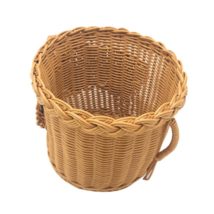 Handmade Bamboo Elephant Wicker Picnic Storage Basket