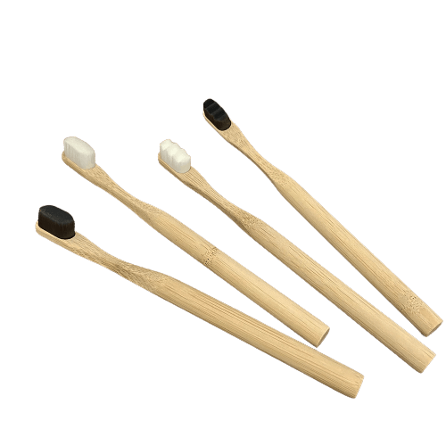 1 Pcs Ultra-fine Soft Bamboo Toothbrush Million Nano Bristle - Bamboo.