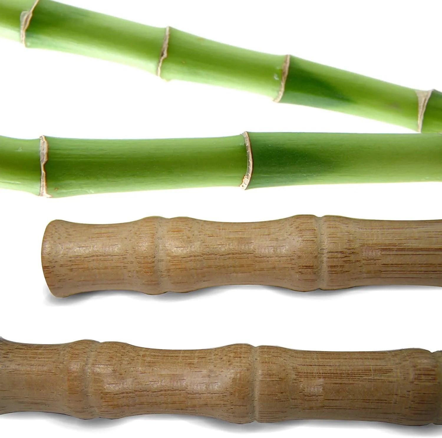 1/2/5 Pcs Natural Biodegradable Bamboo Wood Toothbrush - Bamboo.