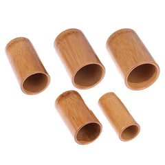 1Pcs Natural Bamboo Wood Anti Cellulite Massage Vacuum Acupuncture Cup - Bamboo.