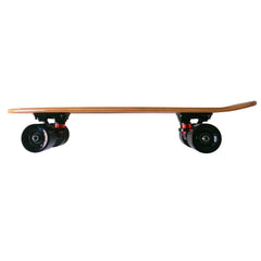 22 X 6 inch Mini Cruiser Maple Bamboo Skateboards Retro Longboard Standard Bamboo Peny Skate Board - Bamboo.