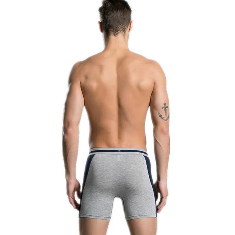4 Pcs/Lot Long Boxershorts Underwear Men's Boxers Underpants - Bamboo.