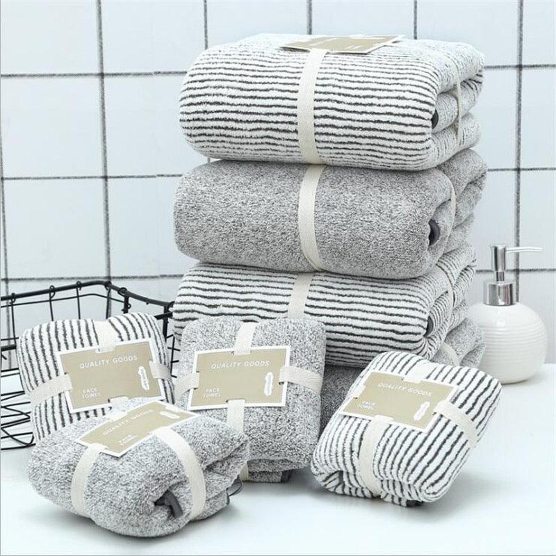 70x140cm Bamboo Charcoal Coral Velvet Absorbent Bath Towel - Bamboo.