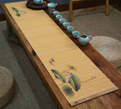 Set de table imperméable en bambou pour tasse à café et thé