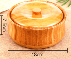 Bamboo Bowl 7,5 x 18 cm - Bamboo.
