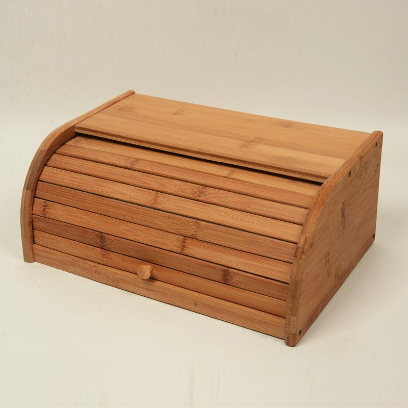 Bamboo Bread Box - Bamboo.