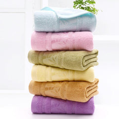 Bamboo Cellulose Jacquard Bath Towel - Bamboo.