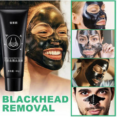 Bamboo Charcoal Blackhead Removal Face Mask Deep Cleansing Black Mud Oil-Control Acne Treatment Peel-Off Mask Skin Beauty Care - Bamboo.
