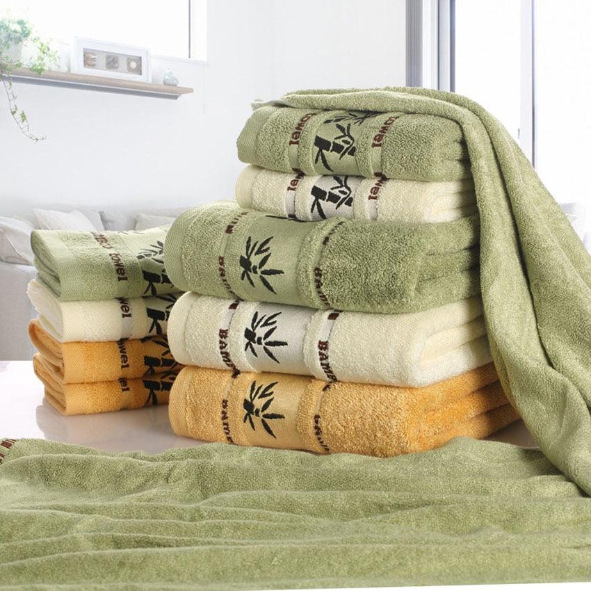 Bamboo charcoal fiber bath towel - Bamboo.