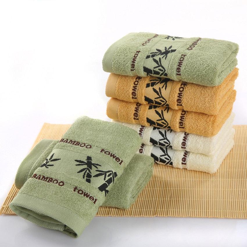 Bamboo charcoal fiber bath towel - Bamboo.