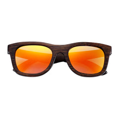 BARCUR Retro Bamboo Wood Eyewear Men Sunglasses with case Eyewear - Bamboo.