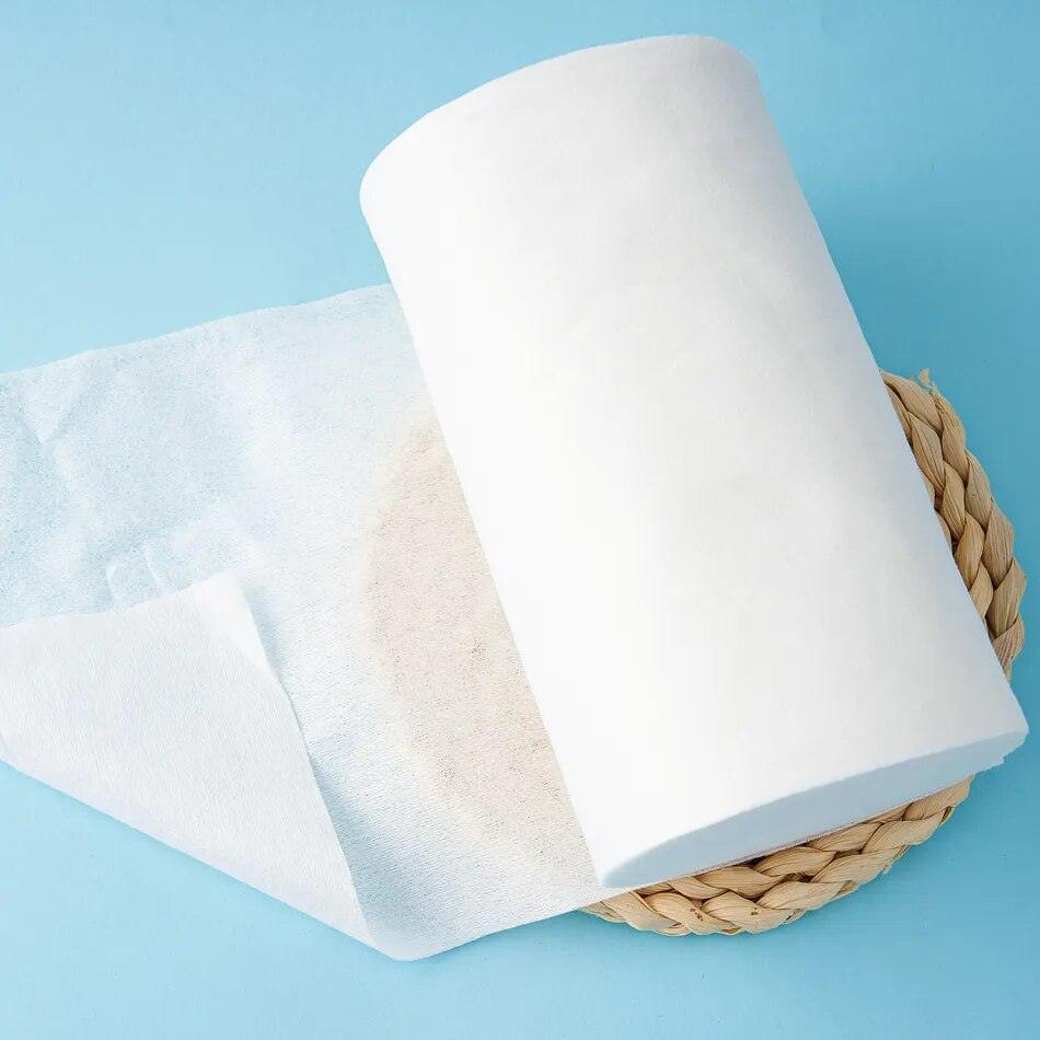 Happyflute 100% Biodegradable & Flushable diaper liners disposable cloth diaper liners 100 sheets per roll - Bamboo.