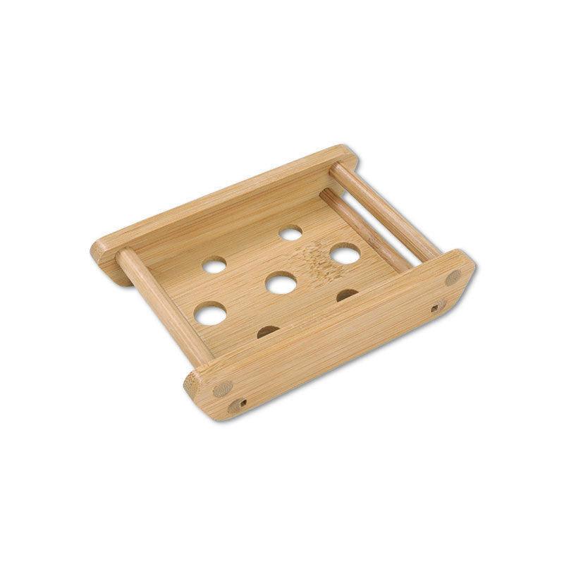 Hygienic Bamboo Box Made Of Soap Holding Bamboo Mold-proof And Draining - Bamboo.