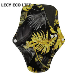 LECY ECO LIFE Menstrual pad with bamboo charcoal inner regular sized - Bamboo.