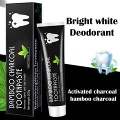 Natural Bamboo Charcoal Mint Flavor Toothpaste Deep Clean - Bamboo.