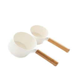 Pet Food Spoon With Bamboo Handle - Bamboo.