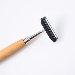 Razor with a bamboo handle - Bamboo.