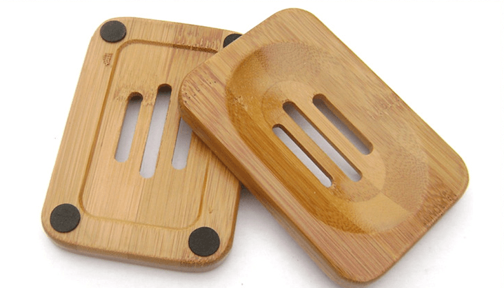 Soap box, handmade bamboo wooden soap holder, mildewproof bamboo soap holder - Bamboo.