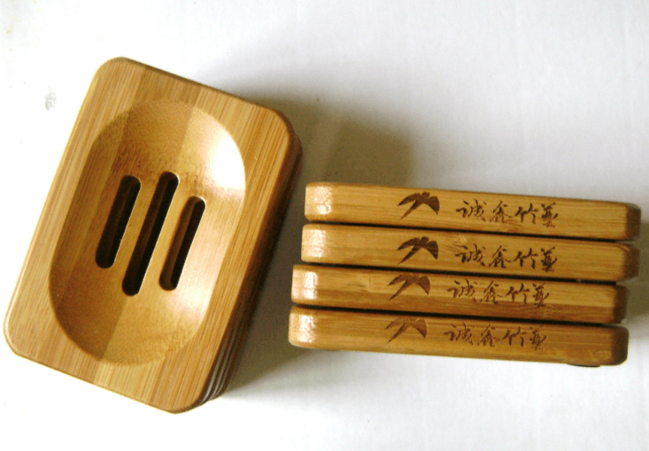 Soap box, handmade bamboo wooden soap holder, mildewproof bamboo soap holder - Bamboo.